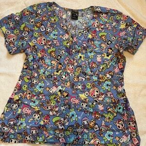Tokidoki Scrub Top